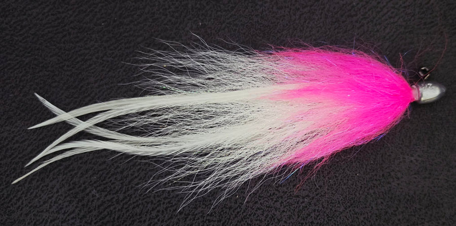 Pink / White Jig Fly