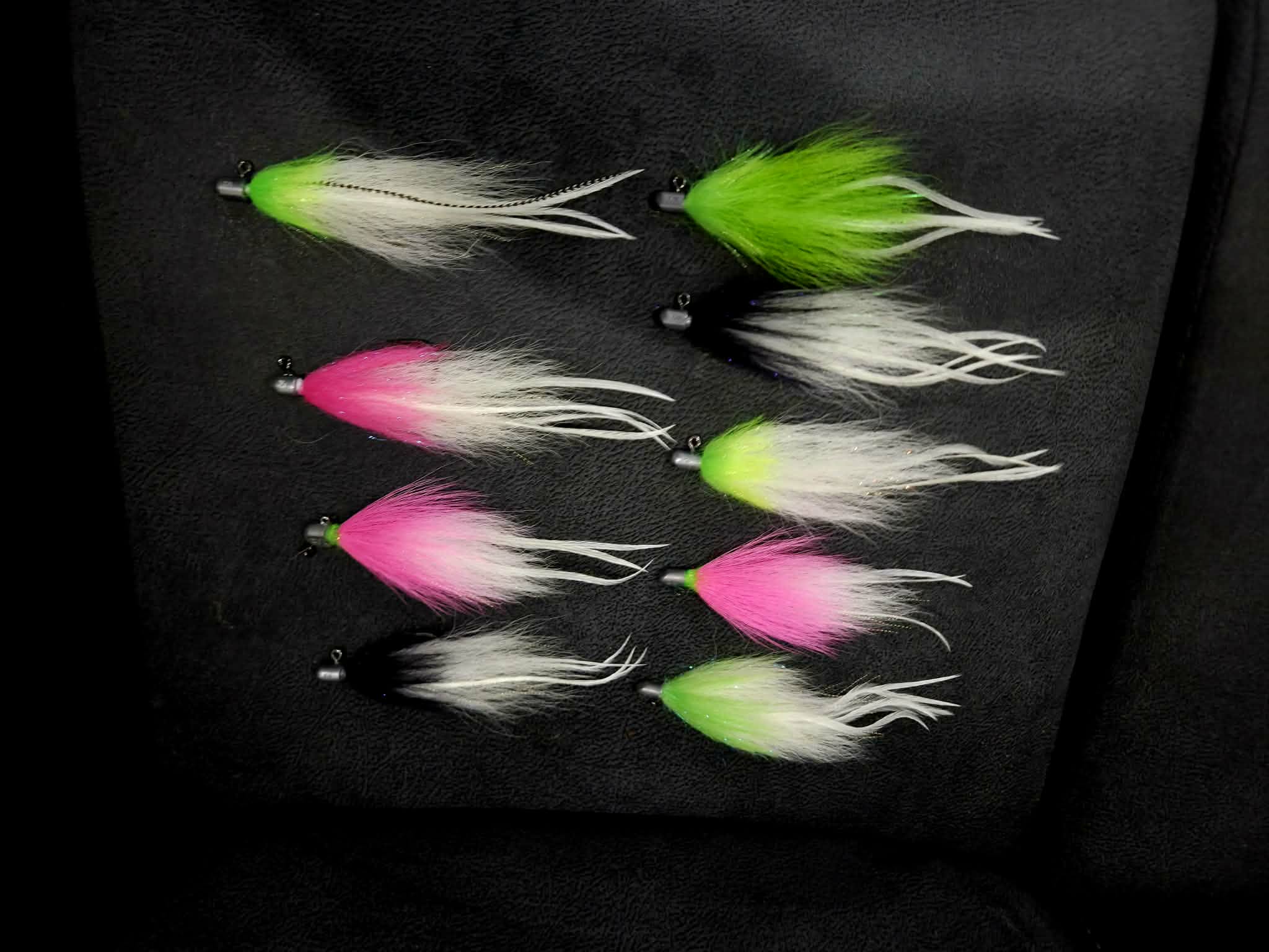 Selection of Murlzys jig flies